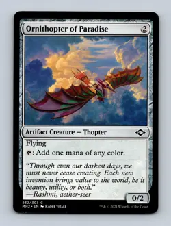Ornithopter of Paradise Modern Horizons 2 Non-Foil MTG NM - Image 1
