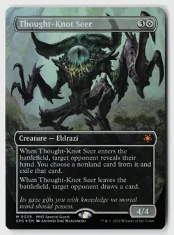 Thought-Knot Seer (Borderless) #39 (Foil) (NM) Special Guests SPG Magic MTG - Image 1