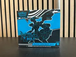 Pokemon TCG Scarlet & Violet Black Bolt Elite Trainer Box ETB English Sealed - Image 1