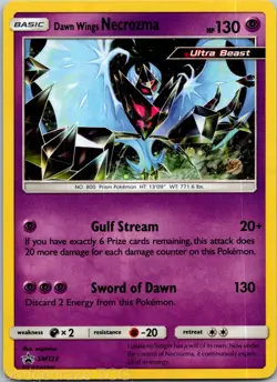 Dawn Wings Necrozma SM123 Promo SM Black Star Promos Pokemon NM - Image 1