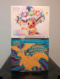 Pokemon Ascended Heroes + Prismatic Evolutions Elite Trainer Box ETB - SEALED! - Image 1