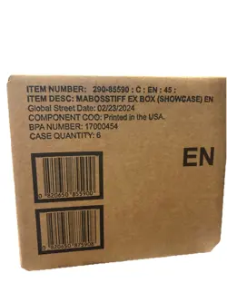 Pokemon TCG Mabosstiff ex Showcase Box Case of 6 sealed - Image 2