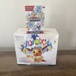 Pokemon Prismatic Evolutions ETB and Booster Bundle Sealed - Image 1