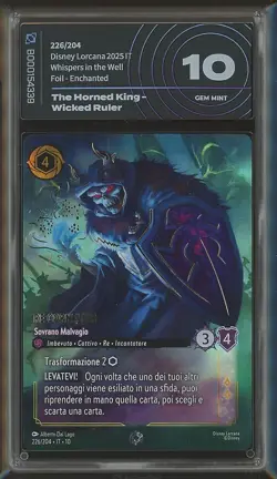 The Horned King - Wicked Ruler 226/204 - Disney Lorcana Whispers in the Well - Image 1