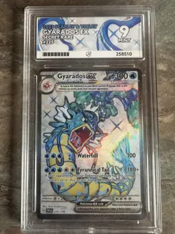 Pokemon Gyarados EX TCG Card 225/198 Scarlet Violet Base Set - Image 1