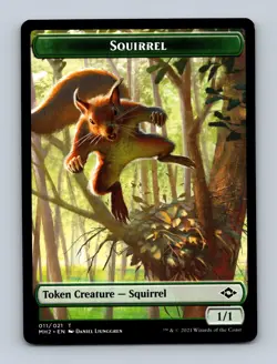 Squirrel Token Modern Horizons 2 Non-Foil MTG NM - Image 1