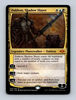 Dakkon, Shadow Slayer Modern Horizons 2 Non-Foil MTG NM - Image 1