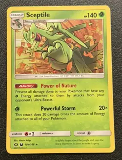Sceptile 10a/168 Holo Alternate Art Promos Pokemon Cosmos Holo NM - Image 1