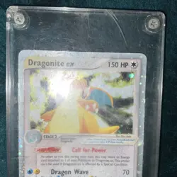 2003 Pokemon Dragonite EX Holo Foil Rare 90/97 Vintage Original MP (LOOK) - Image 2