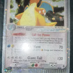 2003 Pokemon Dragonite EX Holo Foil Rare 90/97 Vintage Original MP (LOOK) - Image 5