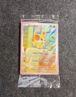 Pokemon Fennekin 080 - Black Star PROMO Sealed Chaos Rising ETB - Image 1