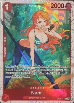 One Piece TCG - Einzelkarte - ST10 OP01-016 Nami R/EN/NM - Image 1