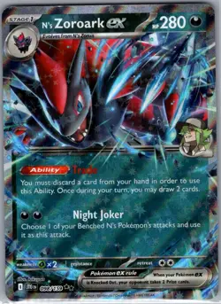 N's Zoroark ex - 098/159 SV09: Journey Together - Pokemon Card - NM - Image 1