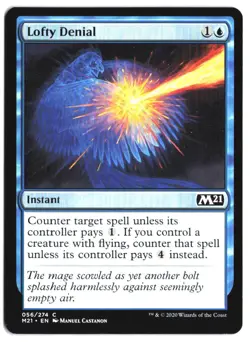 Lofty Denial #56 - Core Set 2021 - Normal - Common - Near Mint - Image 1