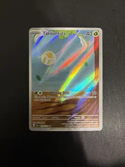 Pokemon Tarountula 199/198 SV01: Scarlet & Violet Illustration Holo - Image 1