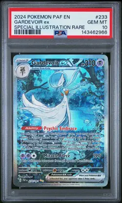 2024 POKEMON PAF EN-PALDEAN FATES SPECIAL ILLUSTRATION RARE GARDEVOIR EX PSA 10 - Image 1