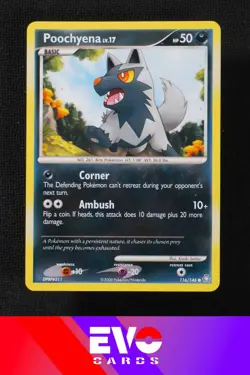 Poochyena 116/146 Legends Awakened - Near Mint - Image 1