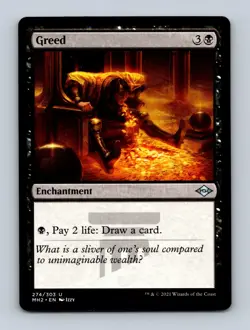 Greed Modern Horizons 2 Non-Foil MTG NM - Image 1