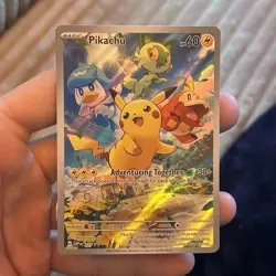 Pokemon TCG Pikachu Sv: Scarlet & Violet Promo Cards 027 Promo Holo - Image 1