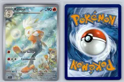 Raboot 147/142 Holo Illustration Rare Stellar Crown Pokemon Near Mint - Image 3