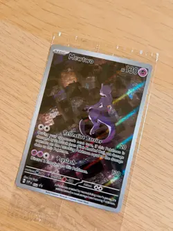 SEALED Mewtwo SVP EN 052 151 UPC Promo Pokemon Trading Card - Image 1