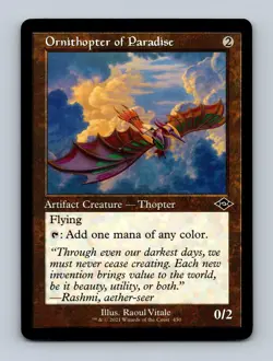 Ornithopter of Paradise (Retro Frame) Modern Horizons 2 Non-Foil MTG NM - Image 1