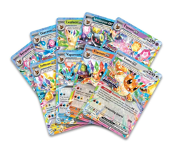 Sealed - Eeveelution Stamp Set - Prismatic Evolutions - All 9 Shown - 0% VAT GVM - Image 1