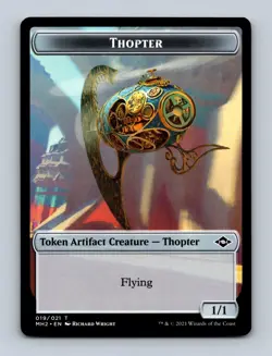 Thopter Token Modern Horizons 2 Non-Foil MTG NM - Image 1