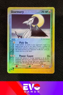 Skarmory 21/97 - ex Dragon - Reverse holo - Excellent - Image 1