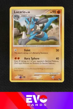 Lucario 2/17 Pop Series 6 - Near Mint - Image 1