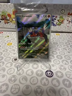 Pokemon TCG Sealed Koraidon 014 Scarlet & Violet Black Star Promo Card NM - Image 1