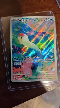 Pokemon Wiglett 206/198SV01 Scarlet & Violet Base Set Holo Illustration Rare - Image 1