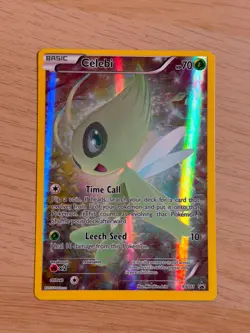 Celebi XY111 2016 Evolutions Promo Pokemon Trading Card - Image 1