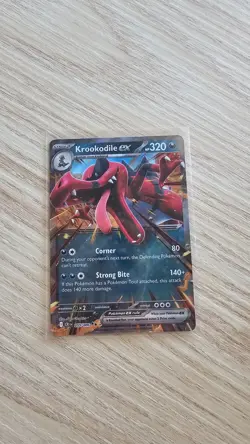 Krookodile ex 55/86 Double Rare Pokemon Chaos Rising ME04 NM - Image 1