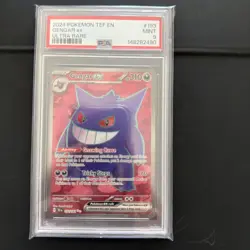 2024 Pokemon Temporal Forces Gengar ex #193/162 PSA 9 - Image 1