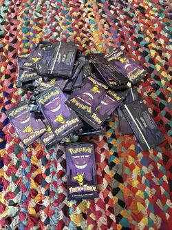 Nintendo Pokemon TCG BOOster Trick Or Trade Trading Card Game - 120 Cards - Image 1