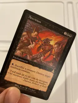 2 Attrition Urza's Destiny 1 Foil MTG Magic The Gathering 52/143 - Image 3