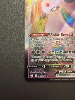 Pokemon TCG Espeon VMAX 065/203 Holo Rare Card Evolving Skies - Image 5