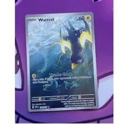 Pokemon Wattrel 178/167 Sv06: Twilight Masquerade Illustration Rare Holo 60 HP - Image 1