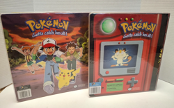 VtG 1999 POKEMON Trading Card 3 Ring BINDER lot Official Nintendo Ash Pikachu - Image 3