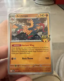 RARE!!!! Archeops 051/086 Rare Stage 2 140 HP Field Museum Exclusive Pokemon TCG - Image 1