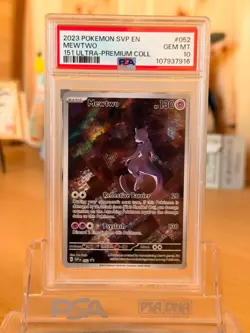 PSA 10 GEM MINT Mewtwo 052 SVP EN 151 UPC | Pokemon TCG Promo Card - Image 1