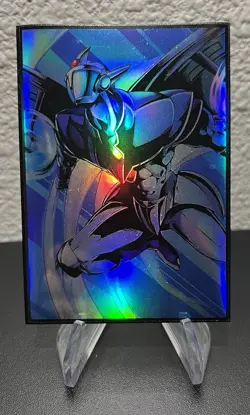 Yugioh Elemental Hero Stratos Sleeves Halo 60ct Not Amanda Lapalme Mana Moon Art - Image 2