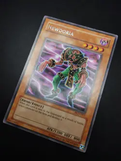 YUGIOH 2003 | NEWDORIA | PGD-057 | NA OLD PRINT | RARE | VERY GOOD - EX (LP) - Image 3