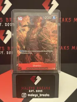 One Piece TCG Wings of the Captain Shanks OP06-007 Alt Art English - Image 4