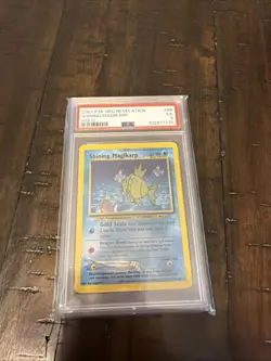 Pokemon Neo Revelation 2001 Shining Magikarp Holo Rare Card #66/64 PSA 5 - Image 1
