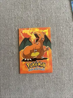 Charizard E6 of 12, 1999 TOPPS The First Movie Pokemon Card (look at pictures) - Image 1