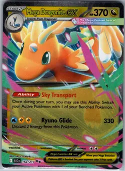 Mega Dragonite ex 152/217 ME: Ascended Heroes - Pokemon Card - NM - Image 1