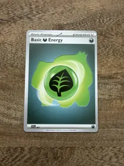 Pokemon TCG - Custom Silhouette Art Card Bulbasaur - Energy Card - Collectible - Image 1