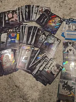 Bandai Dragon Ball Fusion World Manga Card Lot 300 + Promo SB02 & 10 Codes - Image 3